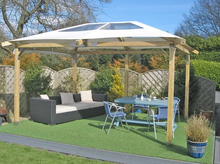 Costruire un gazebo in legno