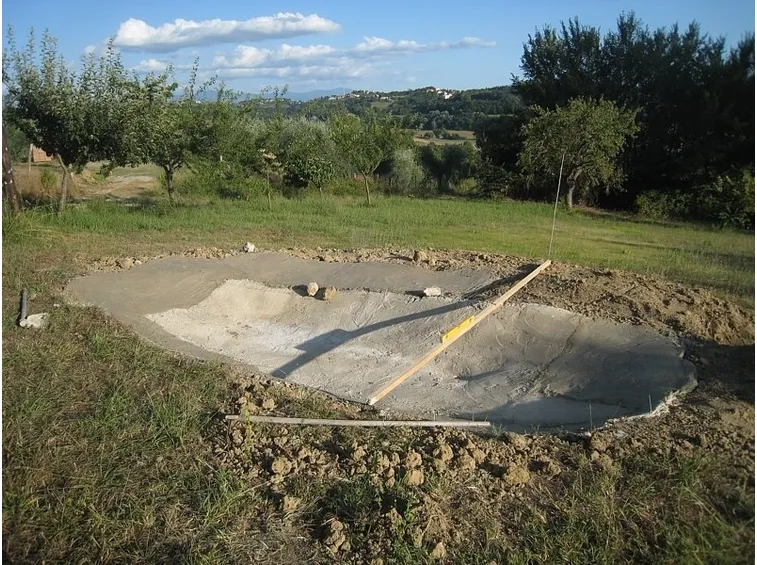 laghetto in giardino