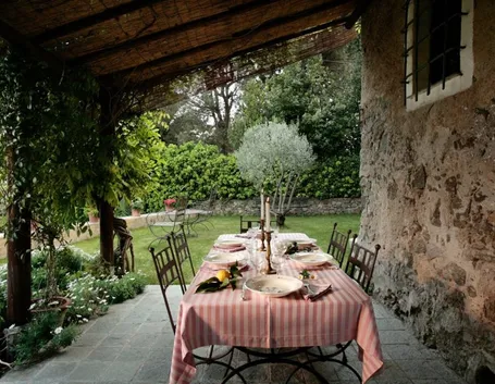 pergola in terrazzo