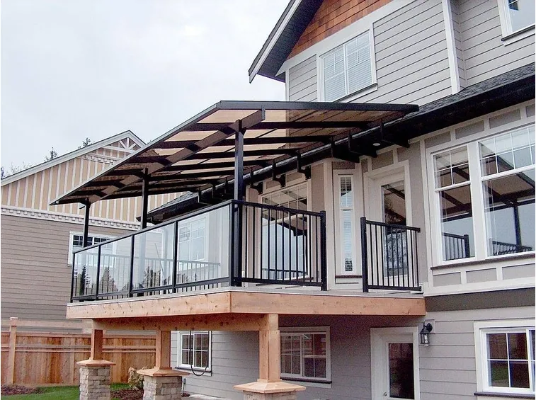 pergola in terrazzo