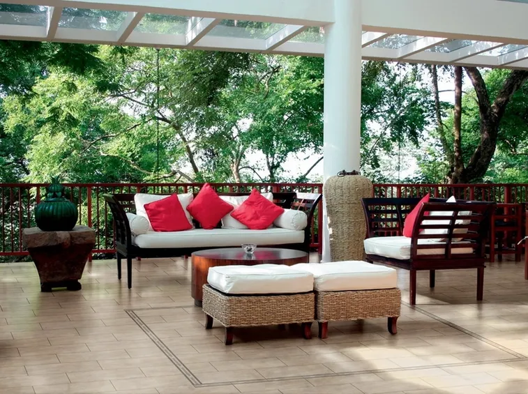 pergola in terrazzo