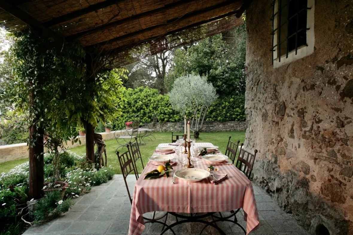 pergola in terrazzo