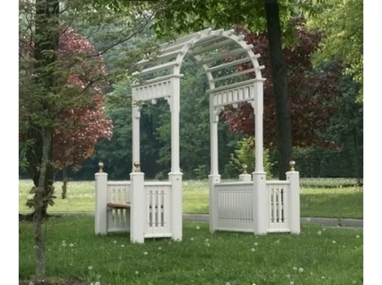 pergola tetto curvo 