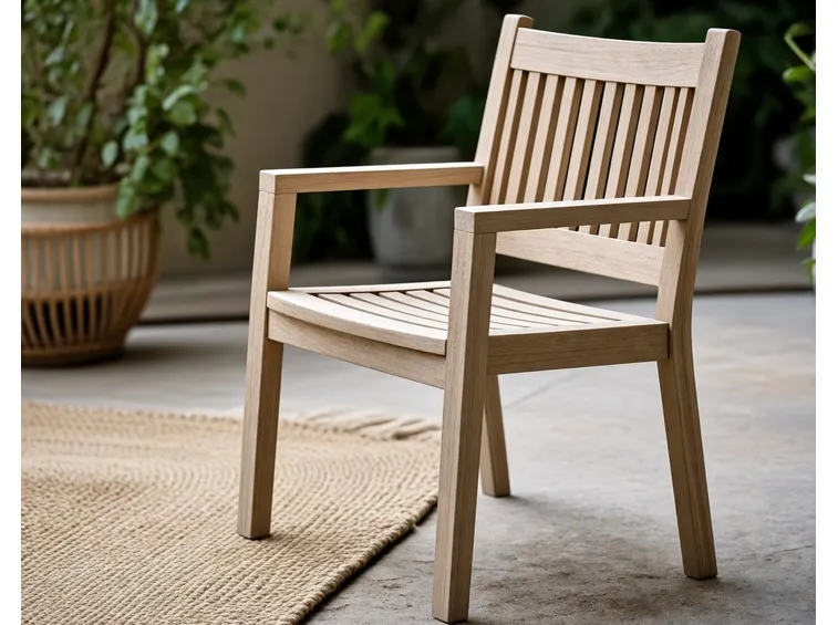 Sedie da giardino in legno
