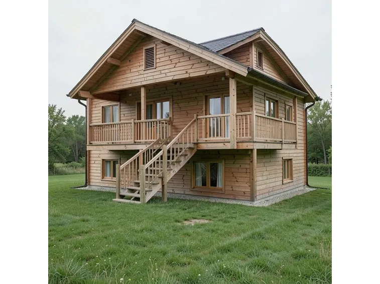 casa in legno