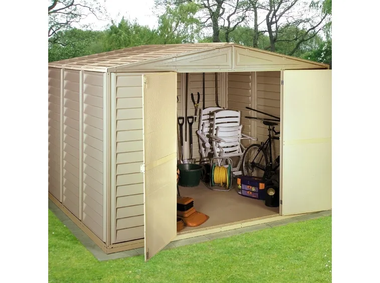 Casetta da giardino in pvc