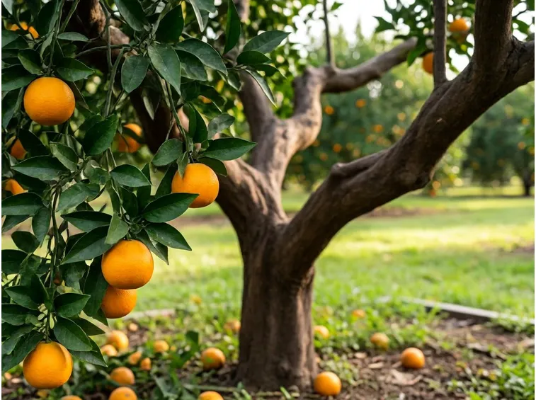 Coltivazione degli agrumi in giardino