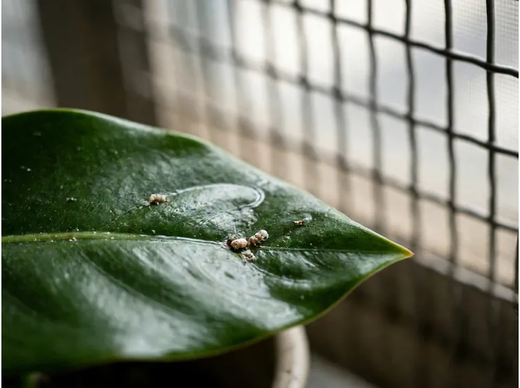 pianta infettata da cocciniglia