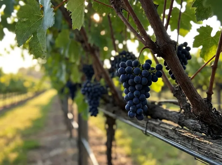 esempio di viti con uva