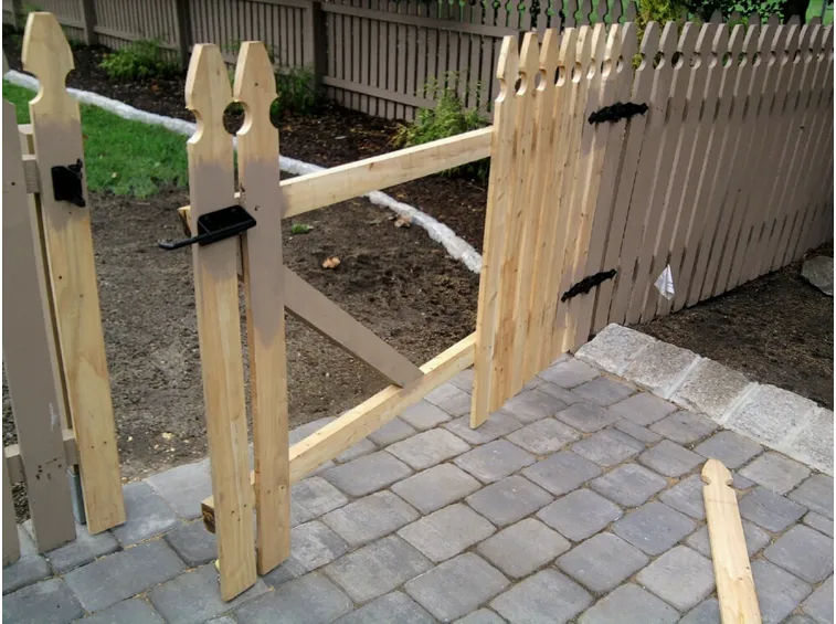 costruire un cancelletto di legno