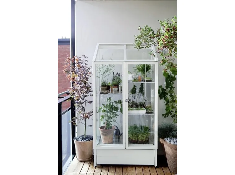 Esempio di serra da balcone