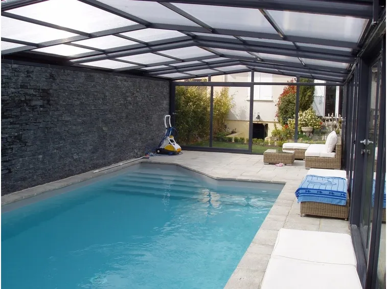 tettoia per piscina