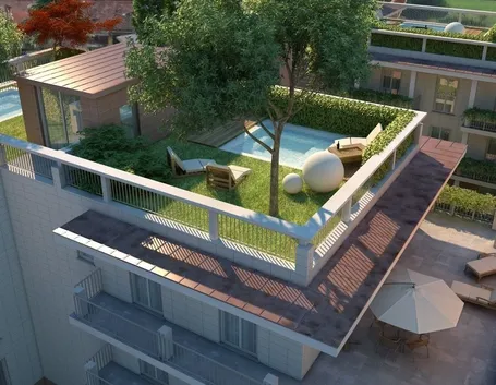 giardino in terrazza
