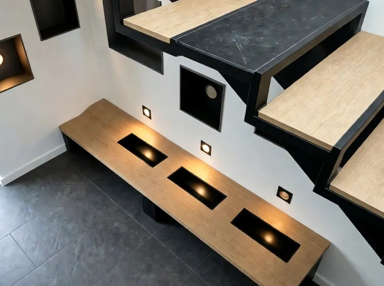 faretti per scale