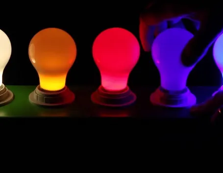 lampadine colorate