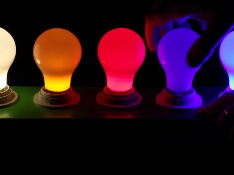 lampadine colorate