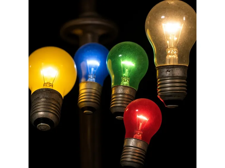 lampadine colorate