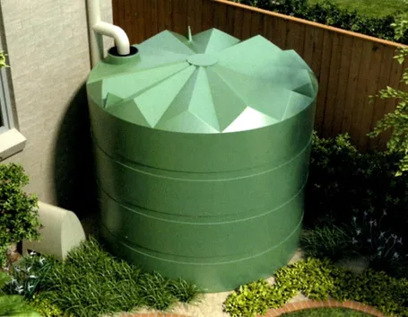 Cisterna per acqua da giardino