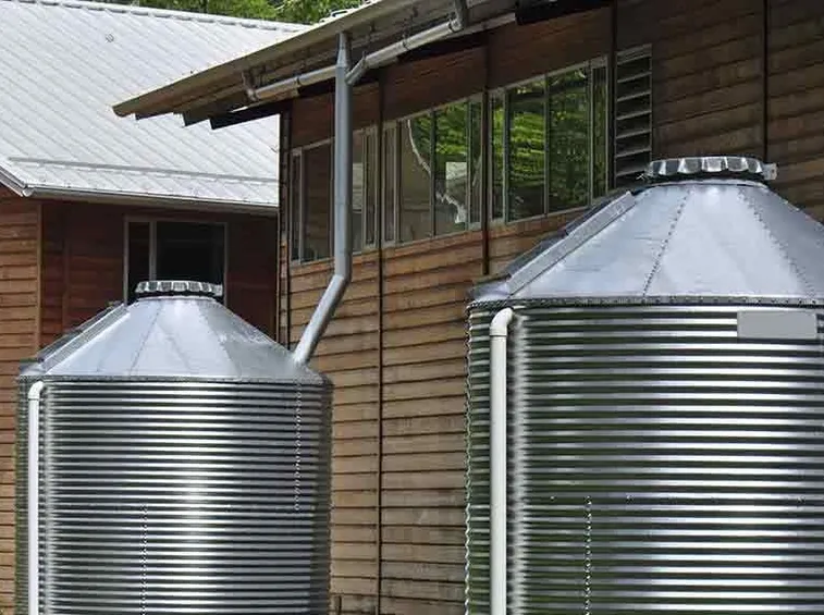 Cisterne per acqua in alluminio