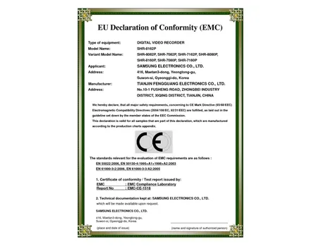 dichiarazione di conformità