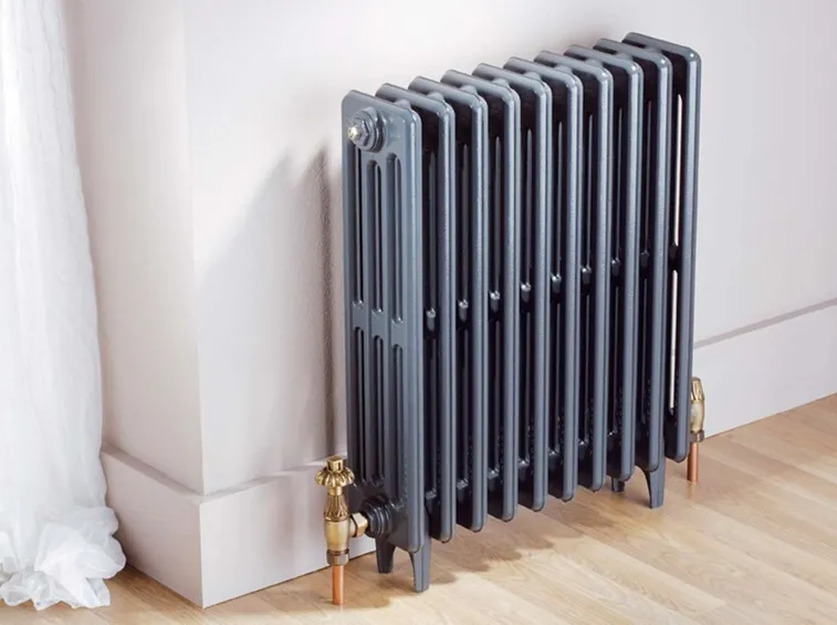 Termoventilatore a gas in acciaio