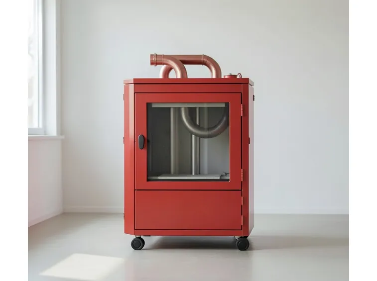 installazione stufa a combustibile