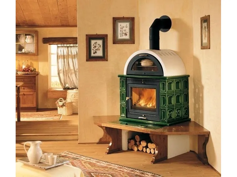 Stufe a legna con forno
