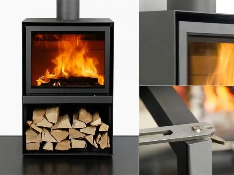 termostufa a legna con forno