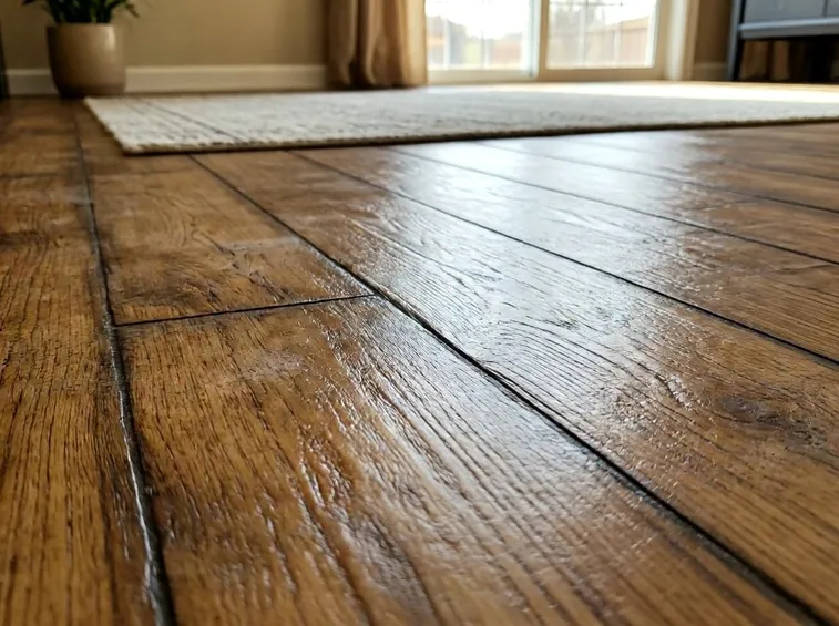 Imitazione di pavimento in legno