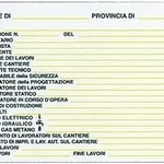 Cartello di cantiere