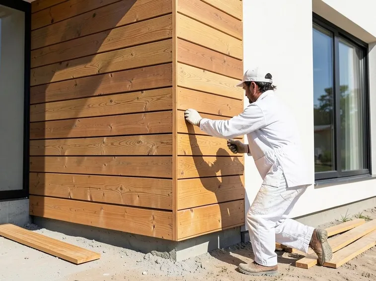 facciate in legno