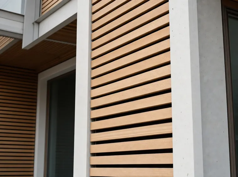 facciata in legno