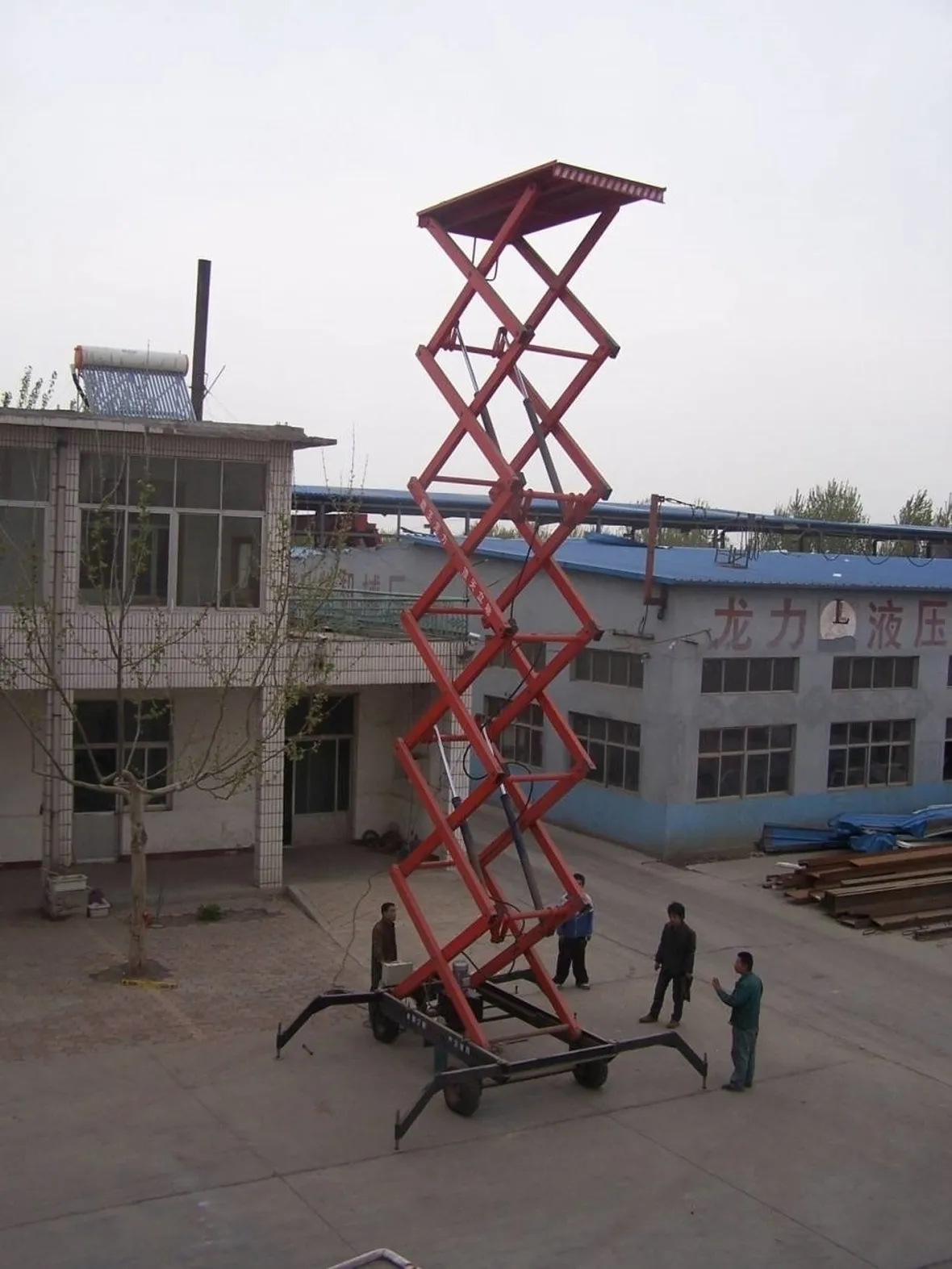 Piattaforma elevatrice