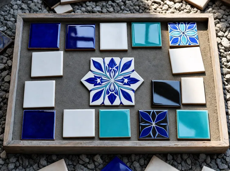 Esempio di realizzazione di mosaico con tessere fai da te