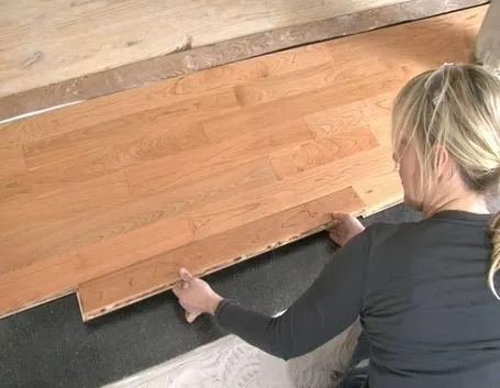 posa parquet flottante
