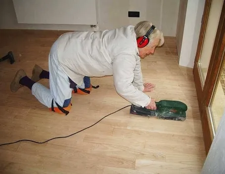 levigatura parquet