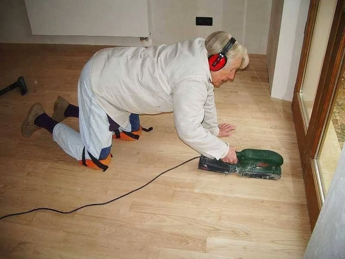 levigatura parquet