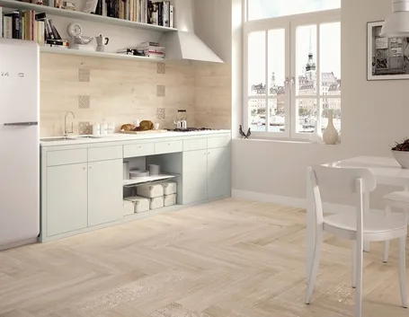 Gres porcellanato effetto parquet