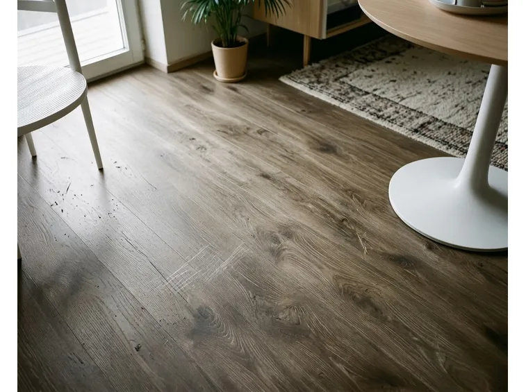Dettaglio pavimento in pvc
