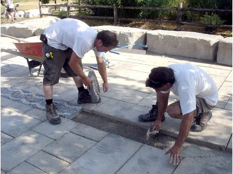 posa del mosaico