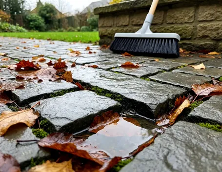 Perché foglie e muschio rendono scivoloso il pavimento esterno in autunno
