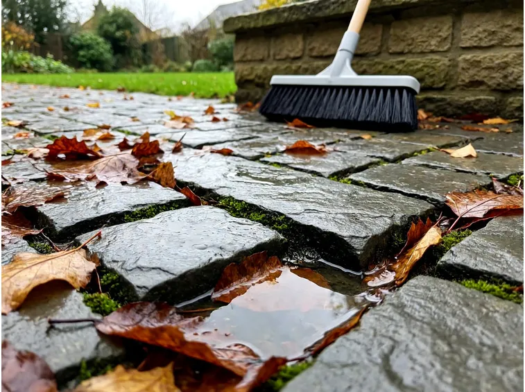 Perché foglie e muschio rendono scivoloso il pavimento esterno in autunno