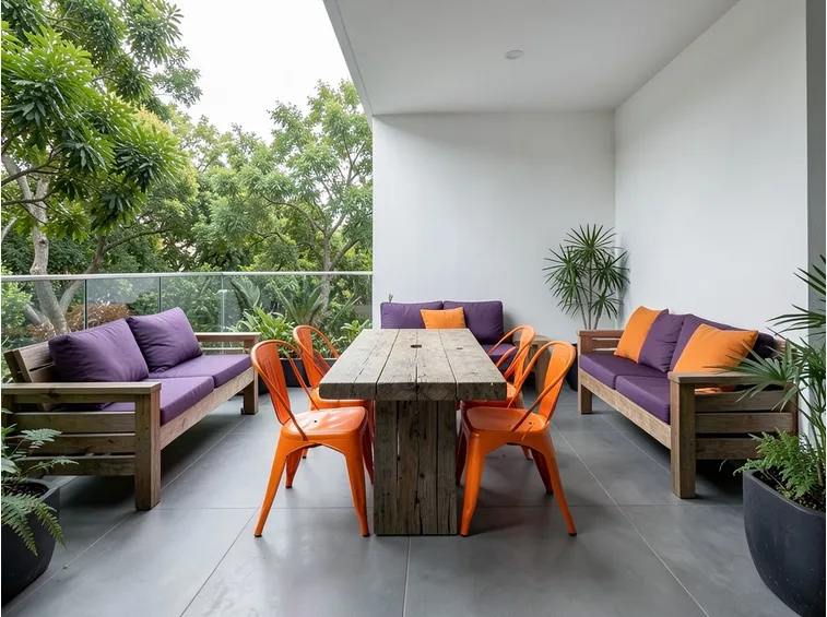 piastrelle per balcone moderno