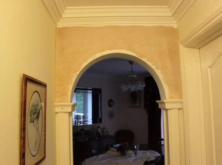 realizzare un arco in cartongesso
