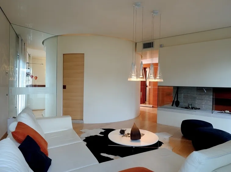parete curva in cartongesso