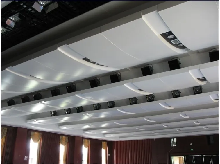 soffitto con cartongesso curvo