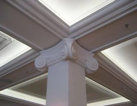 colonne in cartongesso per interni
