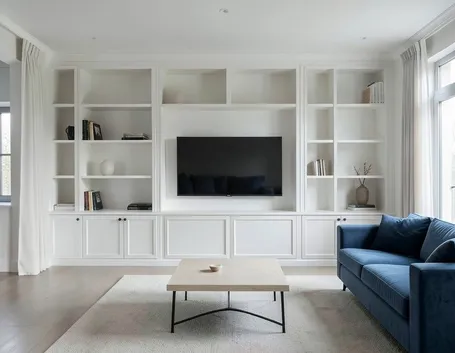 libreria in cartongesso