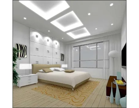 controsoffitto in cartongesso con faretti