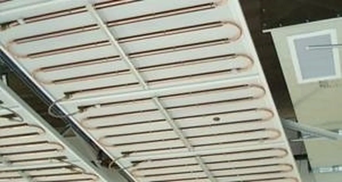 Pannelli radianti soffitto